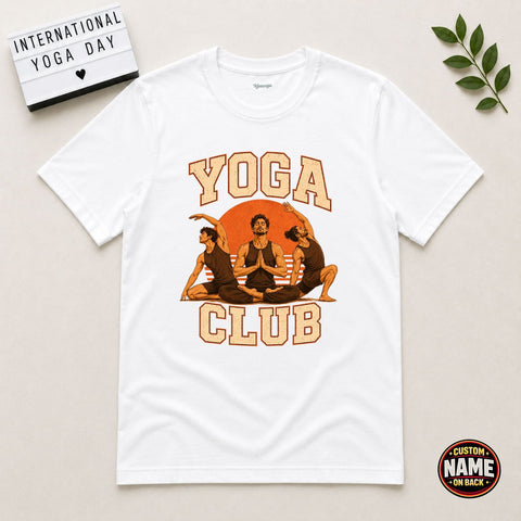 Yoga Club Boy Printed Tshirt