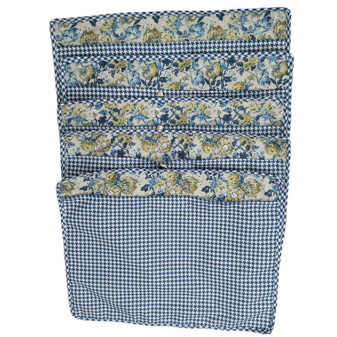 MOSSY MEADOW BLOOM PRINT GRAND SAREE ORGANIZER