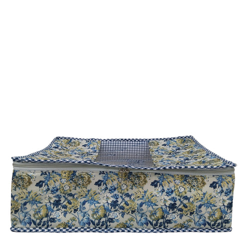 MOSSY MEADOW BLOOM PRINT GRAND SAREE ORGANIZER