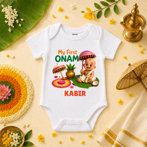 Baby Boy’s First Onam Sunshine Prince