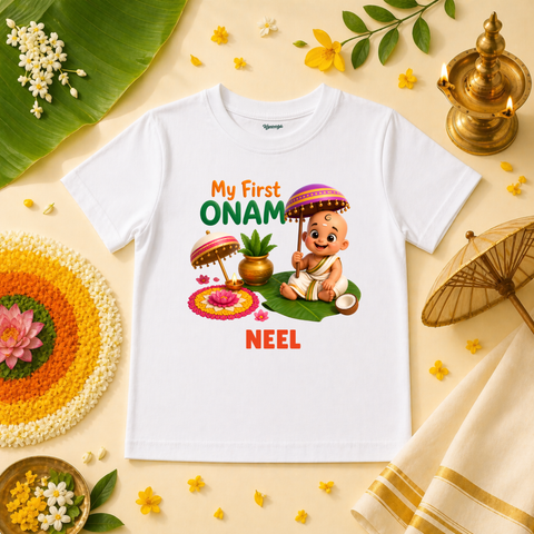 Baby Boy’s First Onam Sunshine Prince
