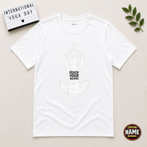 Reach your balance Yoga Tshirt