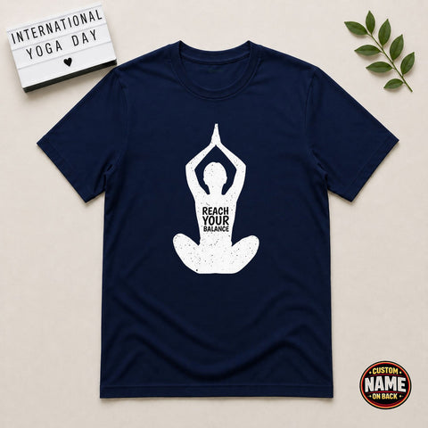 Reach your balance Yoga Tshirt