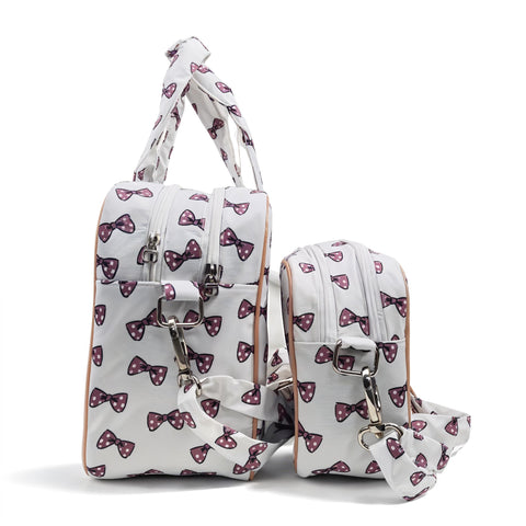 Classy Bow Print  TRAVEL BAG
