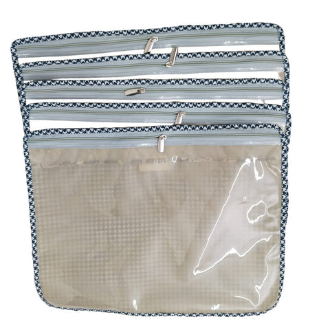 TROPICAL TEAL JAM PRINT GRAND SAREE ORGANIZER