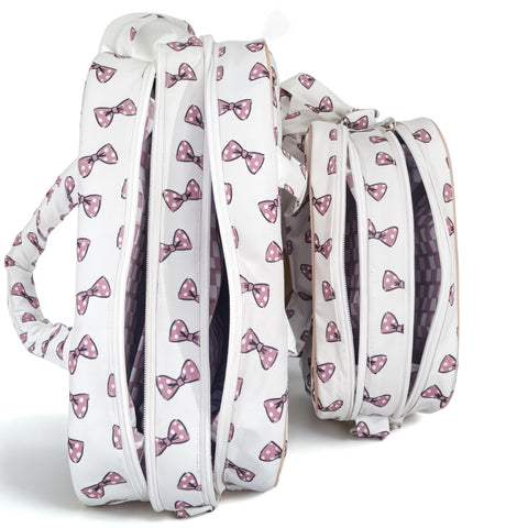 Classy Bow Print  TRAVEL BAG