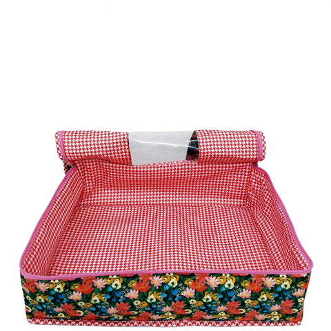 MIDNIGHT MARIGOLD PRINT GRAND SAREE ORGANIZER