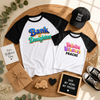 Father’s Day Bank of Daughter Matching Raglan T-Shirts