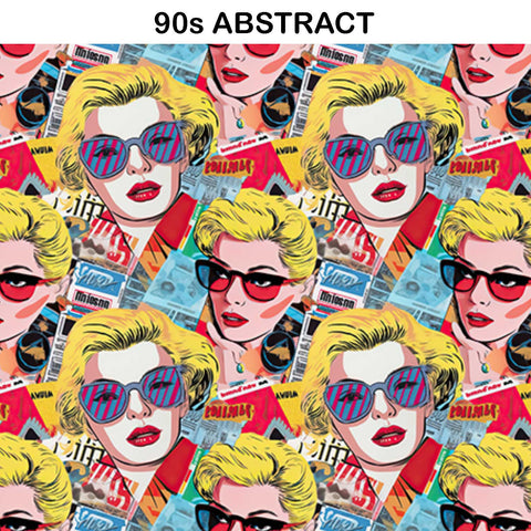 ABSTRACT PRINT PRINT DUFFLE BAG CUSTOMISER