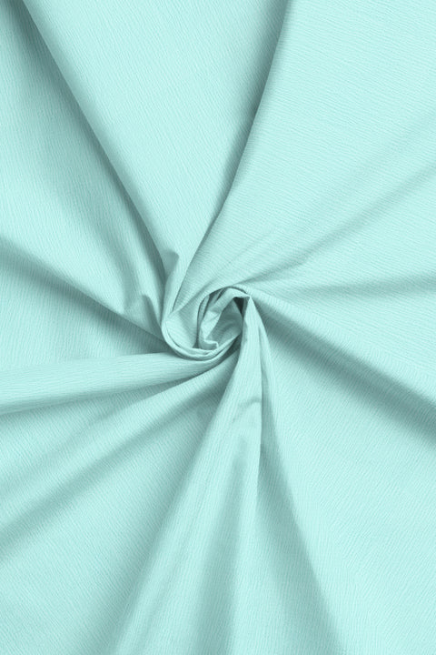 SEA GREEN POPCORN FABRIC