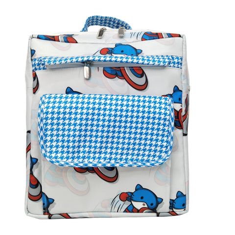 SUPER CAT PRINT KIDS BACKPACK