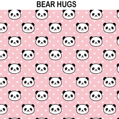 PANDA PRINT PRINT DUFFLE BAG CUSTOMISER