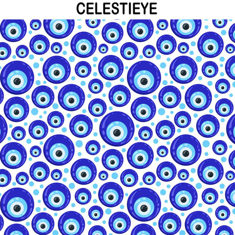 EVIL EYE PRINT DUFFLE BAG CUSTOMISER
