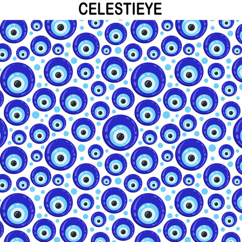 EVIL EYE PRINT NECKLACE ORGANIZER CUSTOMISER