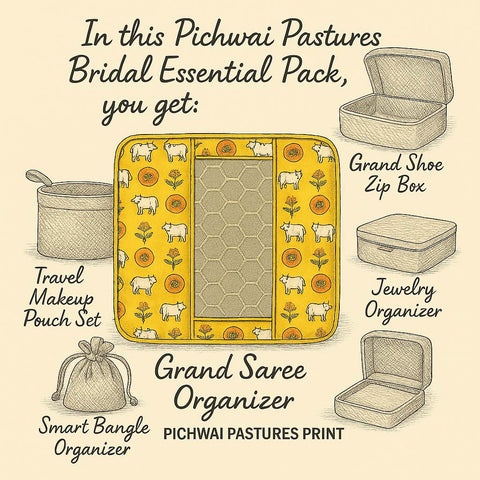 PICHWAI PASTURES Print Bridal Essential Pack