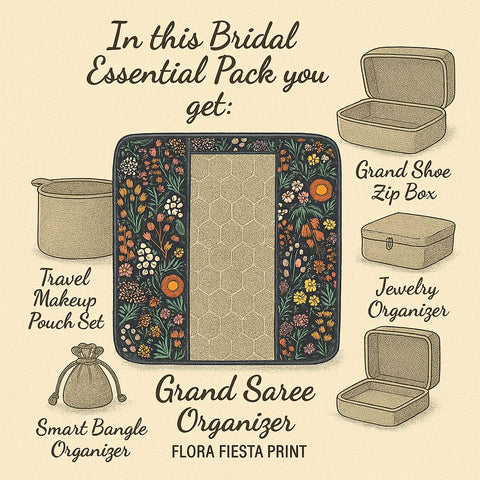 FLORA FIESTA PRINT Bridal Essential Pack