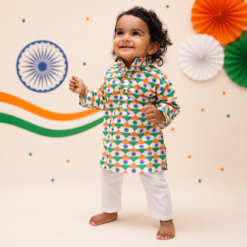 INDIAN FLAGS KURTA