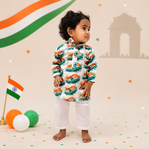 PATRIOT FLAGS KURTA