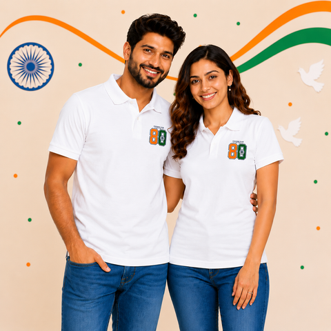 Freedom Club India's 80th Personalized Family Polo Set