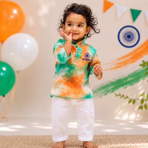 TRICOLOR JOY KURTA