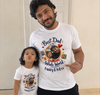Best Dad In The Whole World Personalized Combo T Shirt