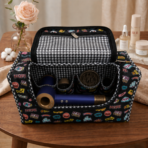 VIBE PATCH PRINT DYSON HAIR DRYER COVER