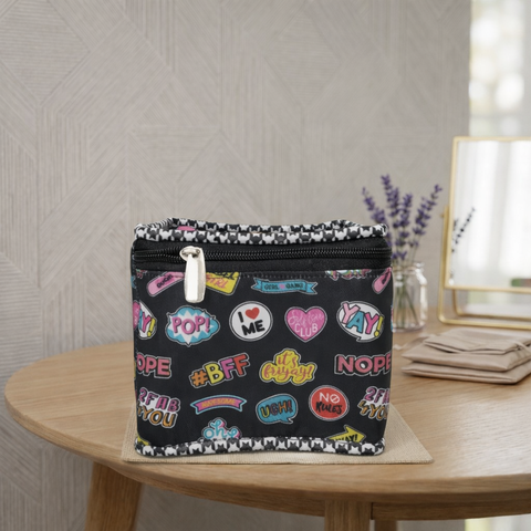 VIBE PATCH PRINT EARRING ORGANIZER