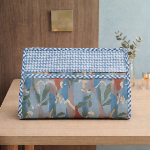 COBALT CAMO JUNGLE PRINT MAXSTOR TOILETRY BAG