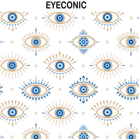 EVIL EYE PRINT GRAND NECKLACE ORGANIZER CUSTOMISER