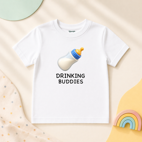 Father’s Day Drinking Buddies Dad & Baby Matching T-Shirts