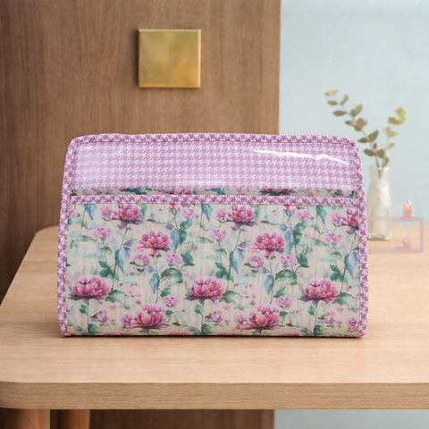 LAGOON PALM VISTA PRINT MAXSTOR TOILETRY BAG