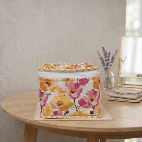 SUNBEAM DAISIES PRINT EARRING ORGANIZER