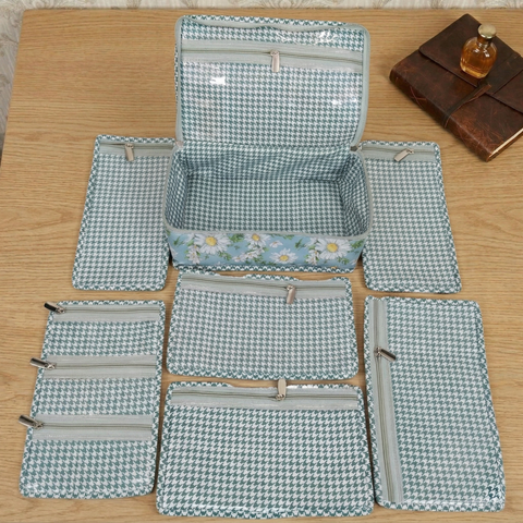MORNING BLOOM PRINT JEWELRY ORGANIZER