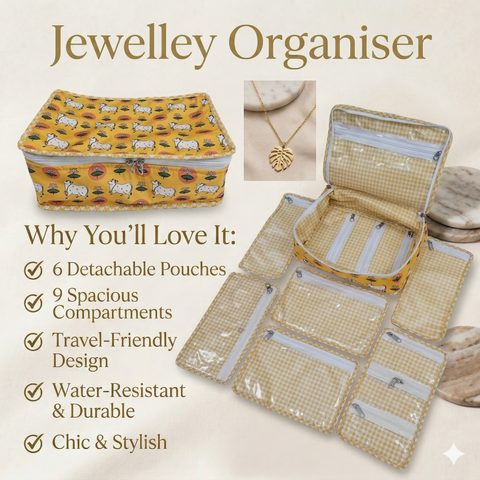 PICHWAI PASTURES PRINT JEWELRY ORGANIZER