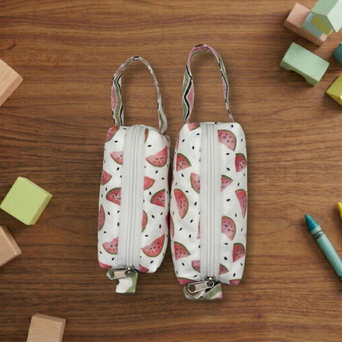 WATERMELON DREAM Print Maxi Pouch Set