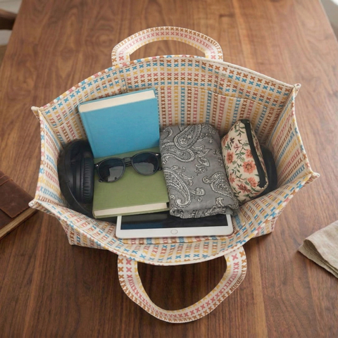 COLOR CRUSH PRINT Everyday Tote