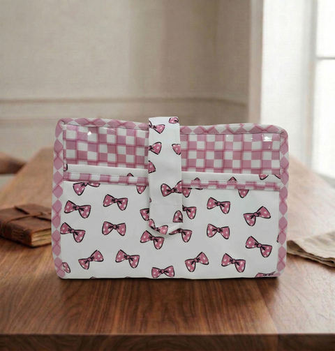 Classy Bow Print  Luxe Wet Tissue Kit