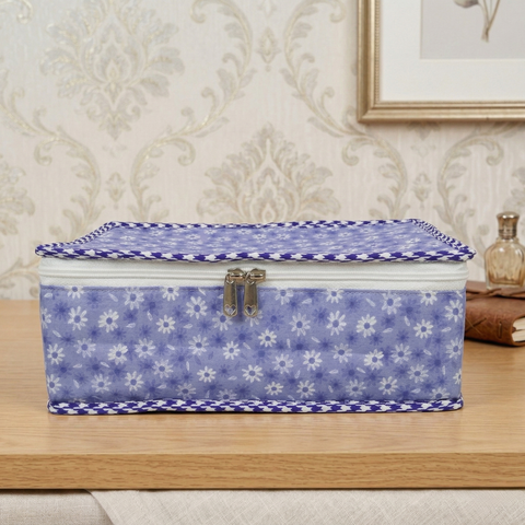 LILAC DAISY DREAM PRINT JEWELRY ORGANIZER