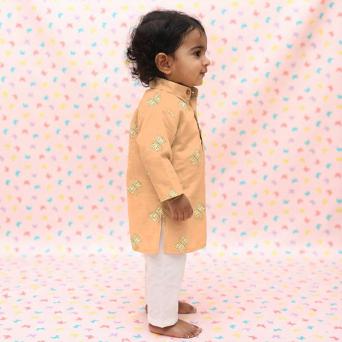 MAHA SHIVRATRI DAMRU PASTEL ORANGE