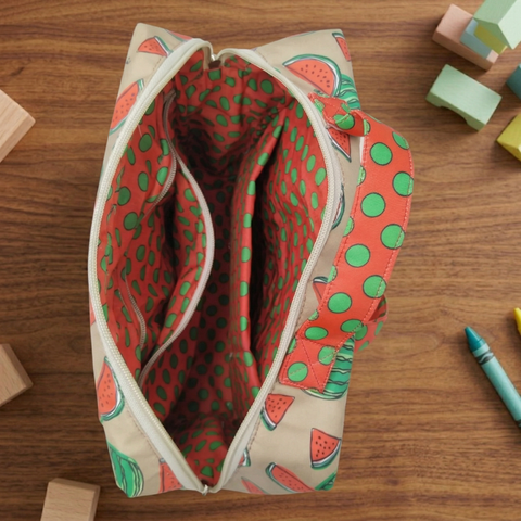 SUMMER MELON PRINT KIDS BACKPACK