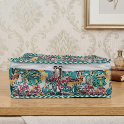 SUNSET JUNGLE PUNCH PRINT JEWELRY ORGANIZER
