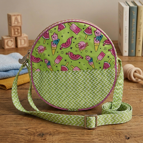 Tropical Bliss Print Toddler Backpack