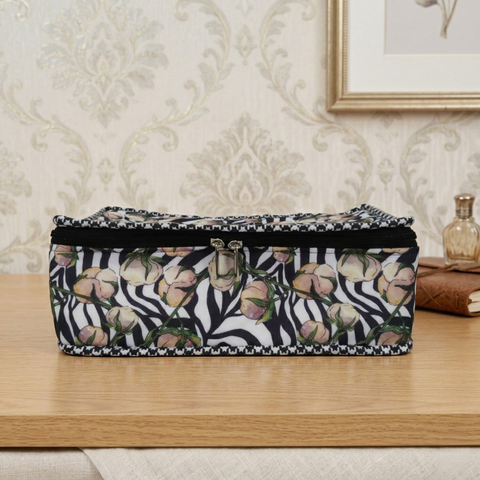SAVANNA SAFARI BLOOM PRINT JEWELRY ORGANIZER