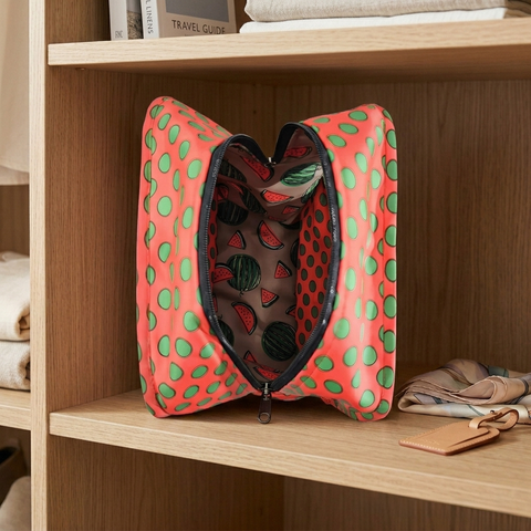 SUMMER MELON PRINT Grand Shoe Zip Box