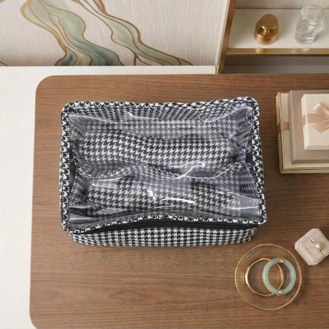 VIOLET BLUE MEADOW PRINT SMART BANGLE ORGANIZER