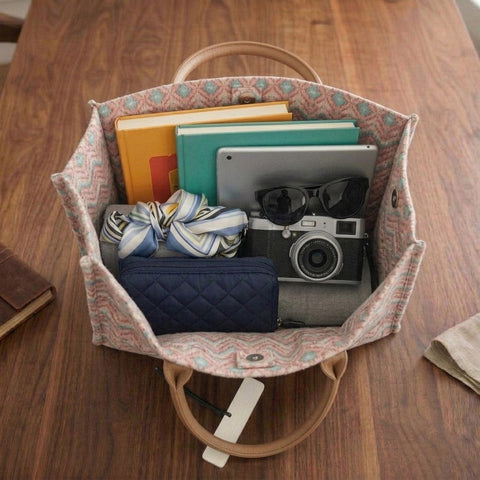 TIDAL WAVE  LEATHER BAG