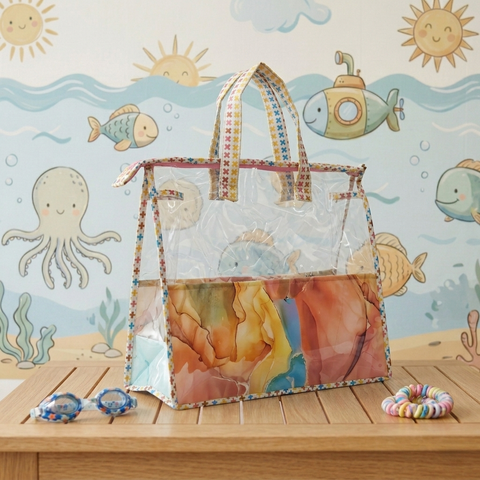 COLOR CRUSH PRINT Swimming Bag