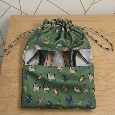 FOREST FRIENDS PRINT Heels & Sandals Cover