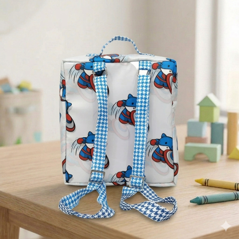 SUPER CAT PRINT KIDS BACKPACK