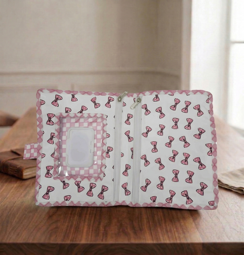 Classy Bow Print  Luxe Wet Tissue Kit